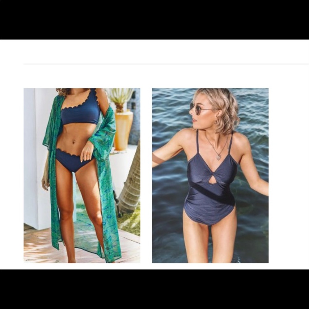 Bundle of cover up and swimsuit